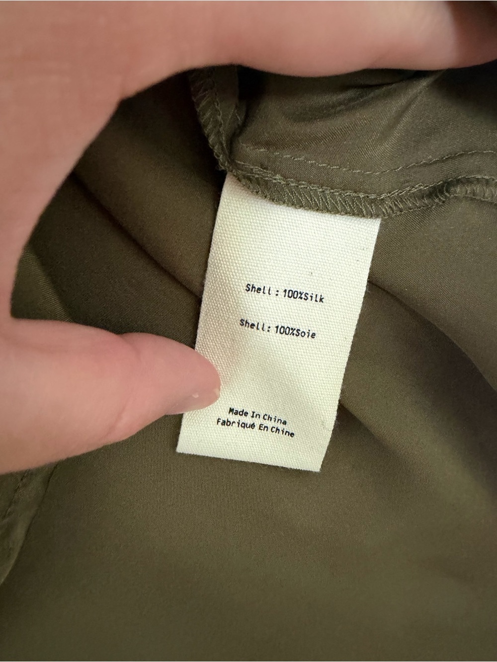 L’Agence 3/4” Sleeve Dani Silk Shirt - Picture 5 of 5